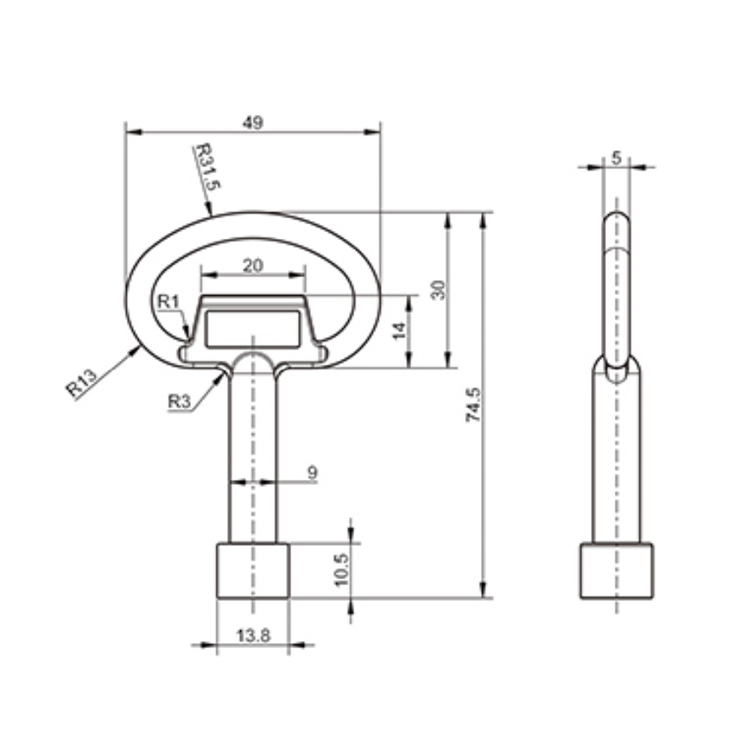 Instrumentum Key-3705-1